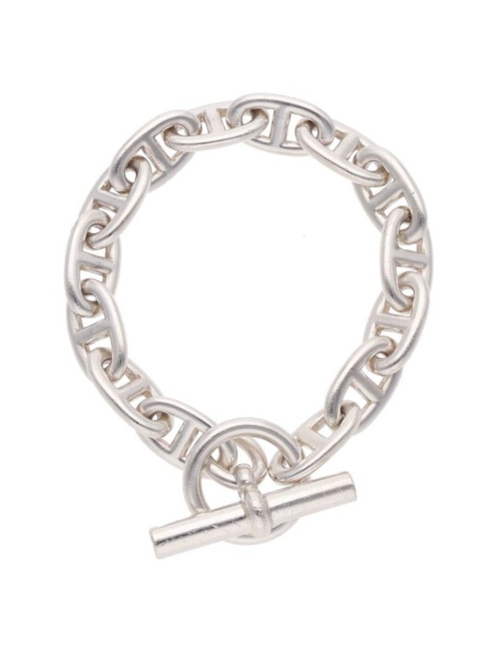 Hermes Chaine D'ancre GM Silver Bracelet